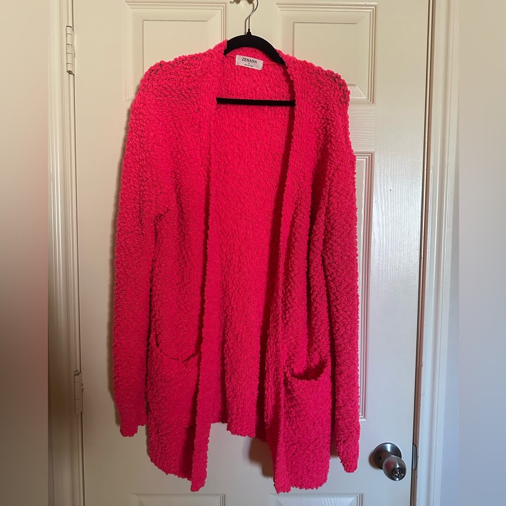 Popcorn cardigan